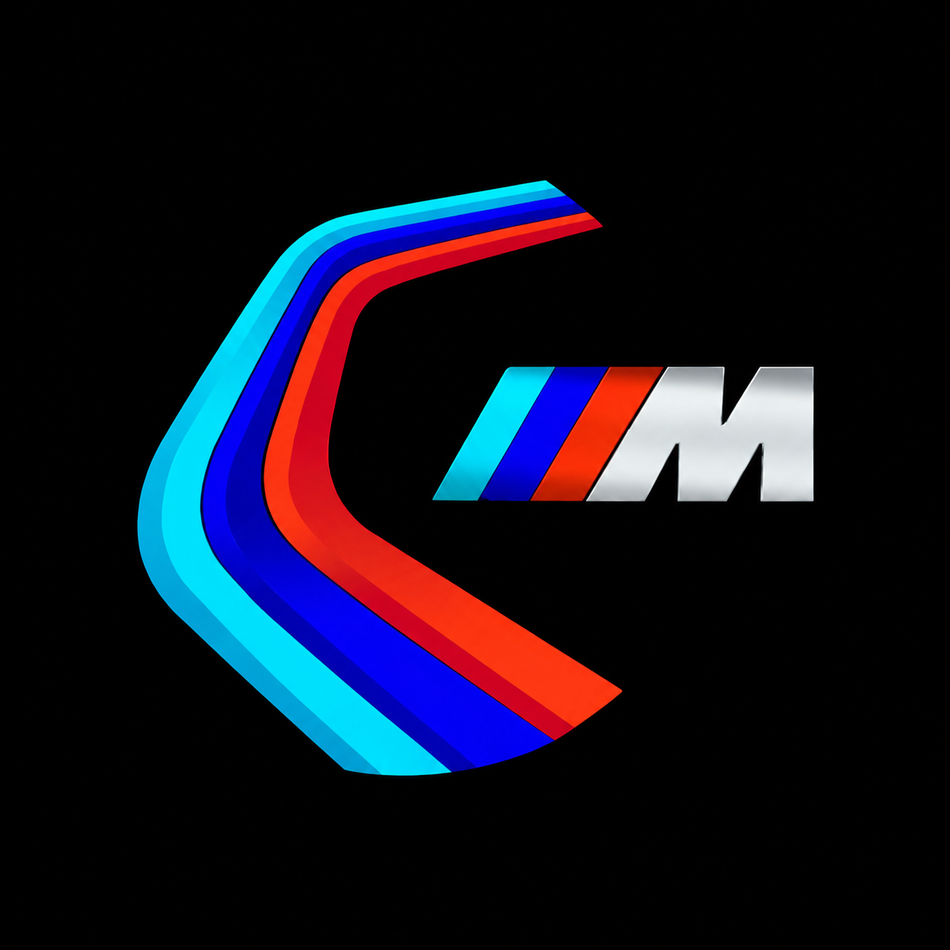 BMW G Series Puddle Lights (M Style Logo)