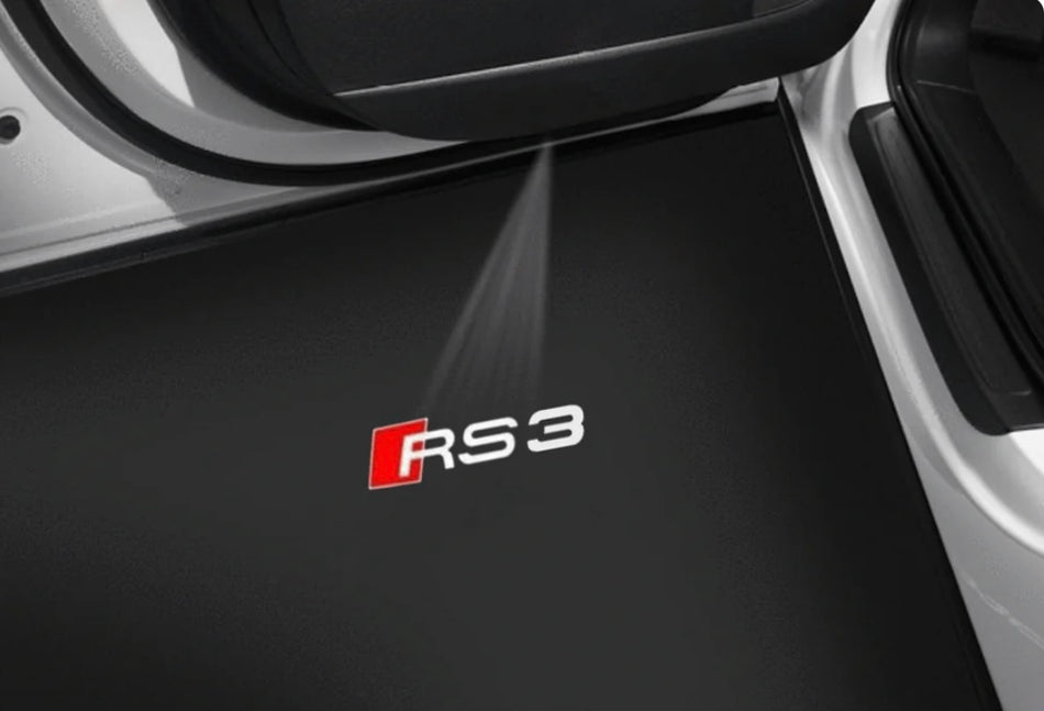 Audi Puddle Lights (RS3 Logo)
