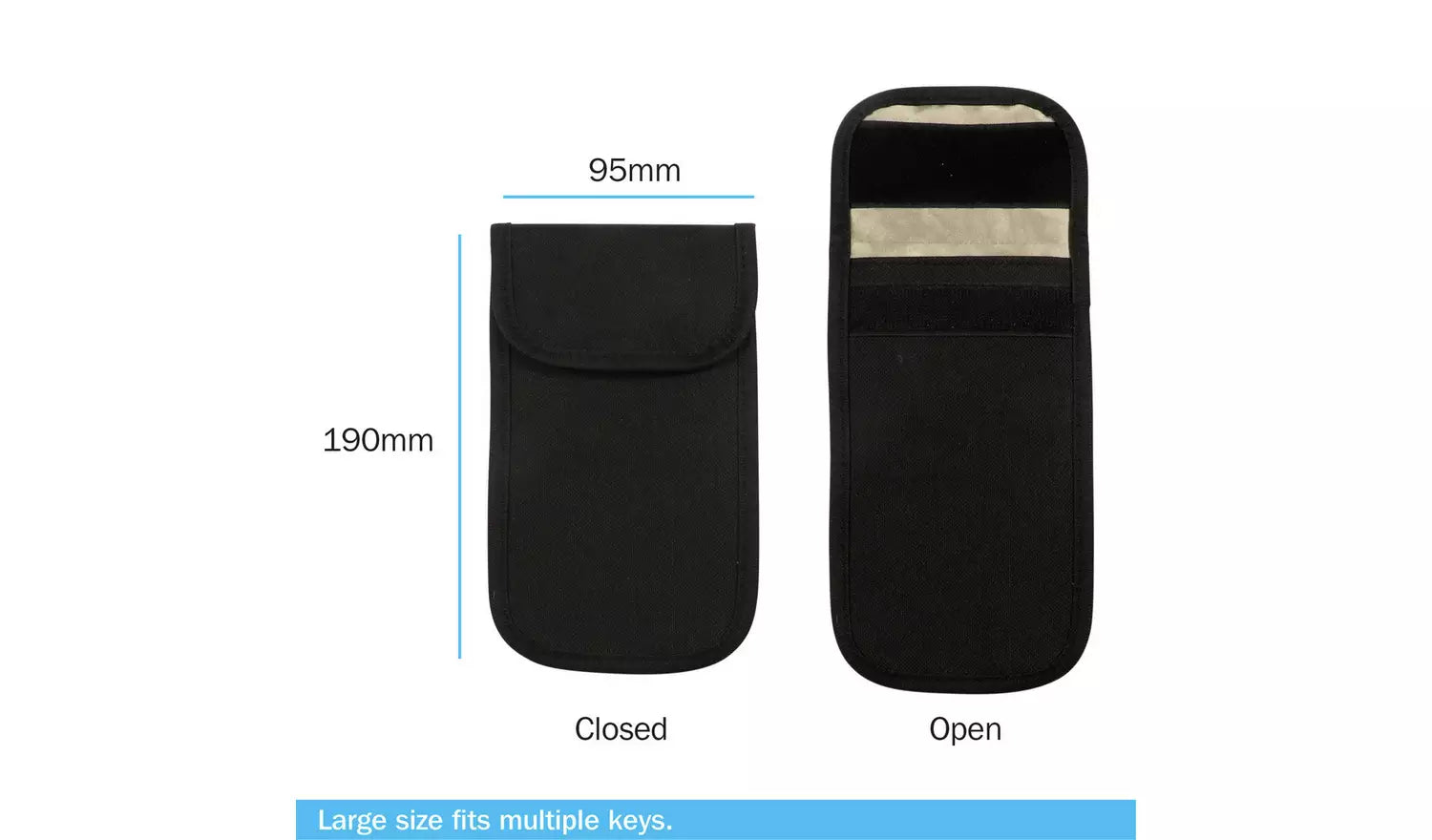 Car Key Signal Blocker Pouch