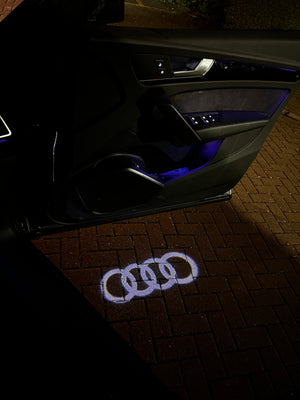 Audi Puddle Lighting (Audi Logo)