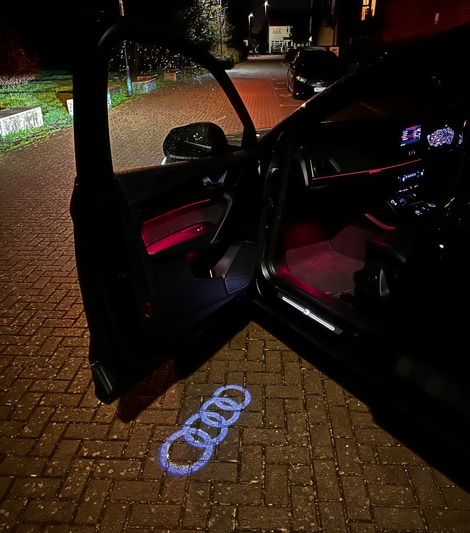 Audi Puddle Lights (Audi Logo)