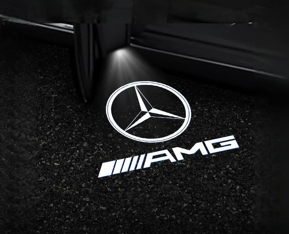 Mercedes Benz Puddle Lights (Mercedes AMG Logo)