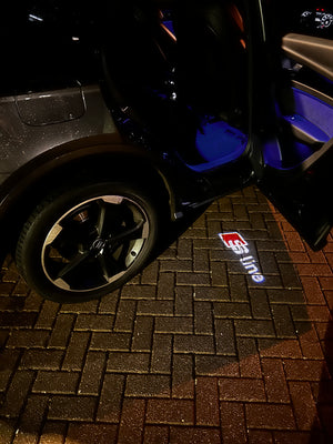 Audi s line door lights deals